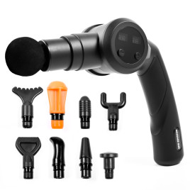 Masážna pištoľ AGA DS1607 BLACK - čierna - 