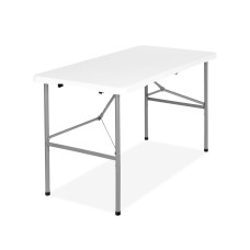 Masă pliabilă din plastic 122 x 61 x 74 cm -  AGA MR6126 - 