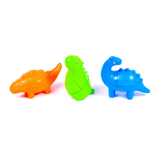 Puzzle, építőjáték dinoszaurusz formájú 3 db AGA DS1110 - 