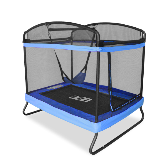 Obdĺžniková trampolína 122 x 183 cm AGA MRRC0406DarkBlue - tmavomodrá