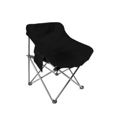 Scaun camping pliabil -  Aga DS715 - Negru - 