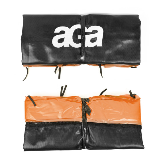 Husă de protecție pentru arcuri de trambulină dreptunghiulară 122 x 183 cm - AGA MRRC0406SC-ORANGE - portocaliu