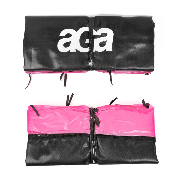 Husă de protecție pentru arcuri de trambulină dreptunghiulară 122 x 183 cm - AGA MRRC0406SC-PINK - roz