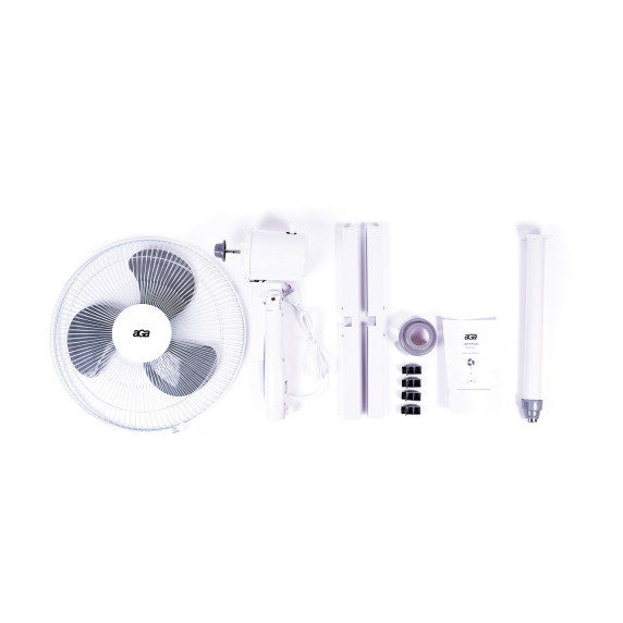 Álló ventilátor 43 cm AGA MR8109-White - fehér