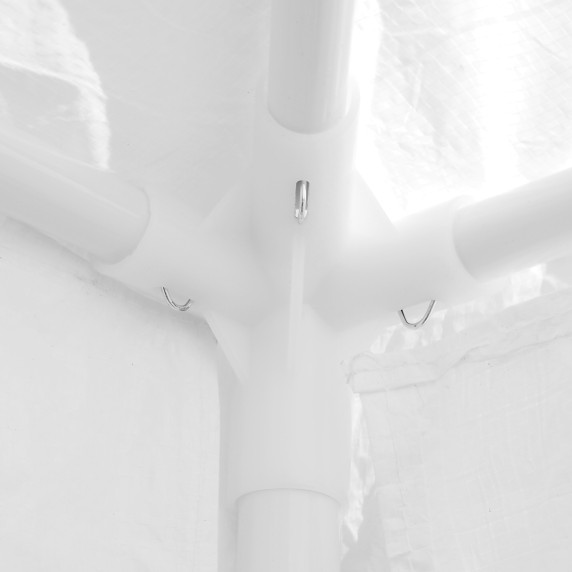 Kerti pavilon 3x6 m AGA DS7016-WHITE - Fehér