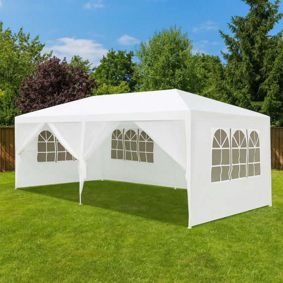 Kerti pavilon 3x6 m AGA DS7016-WHITE - Fehér
