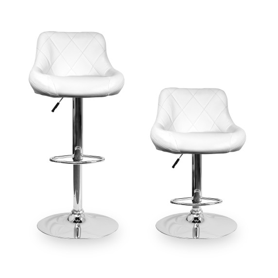 2x Bárszék AGA MR2000White-2 - fehér