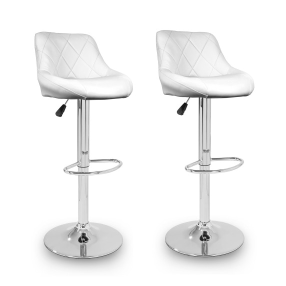 2x Bárszék AGA MR2000White-2 - fehér