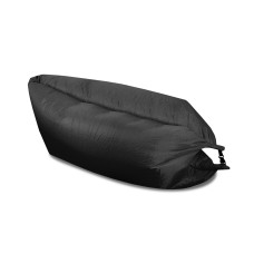 Felfújható ágy LAZY BAG 200x70 cm AGA DS441-BLA - Fekete - 