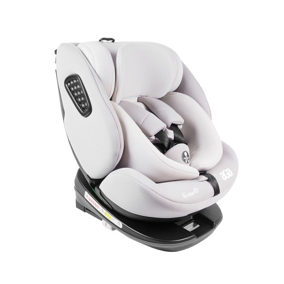 Autosedačka i-Size 360° 0-36 kg AGA DS1811-WARMGREY - svetlosivá