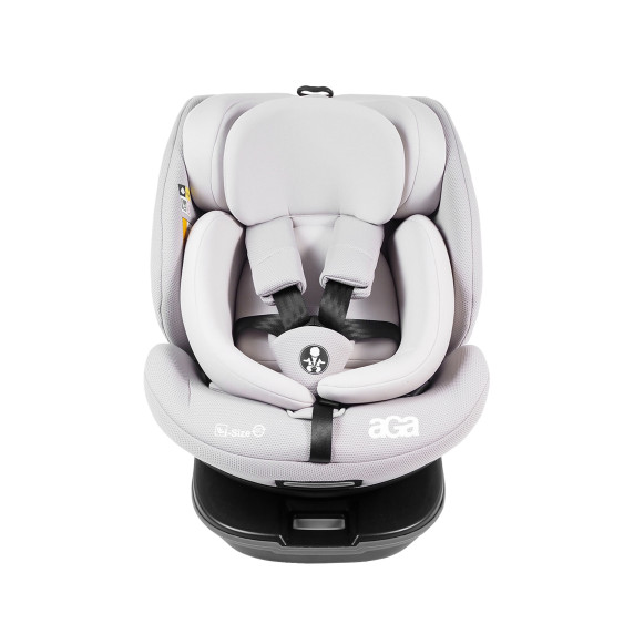 Autosedačka i-Size 360° 0-36 kg AGA DS1811-WARMGREY - svetlosivá