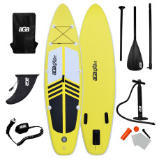 Placă Paddleboard/SUP - AGA DS2202 320 x 81x15 cm - galben - 