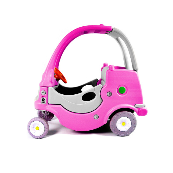 Autó formájú lábbal hajtós jármű AGA DS3901-PI - Rózsaszín