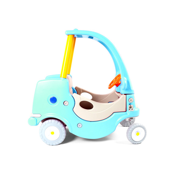Autó formájú lábbal hajtós jármű AGA DS3903-MIN - Kék