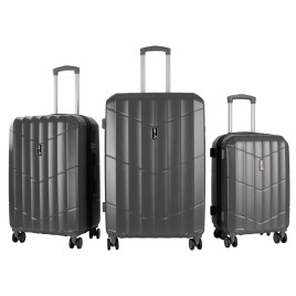 Set troler - AGA TRAVEL  MR4669 - Gri - 