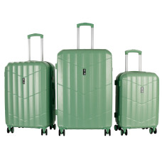 Set troler - AGA TRAVEL MR4669 - Verde - 