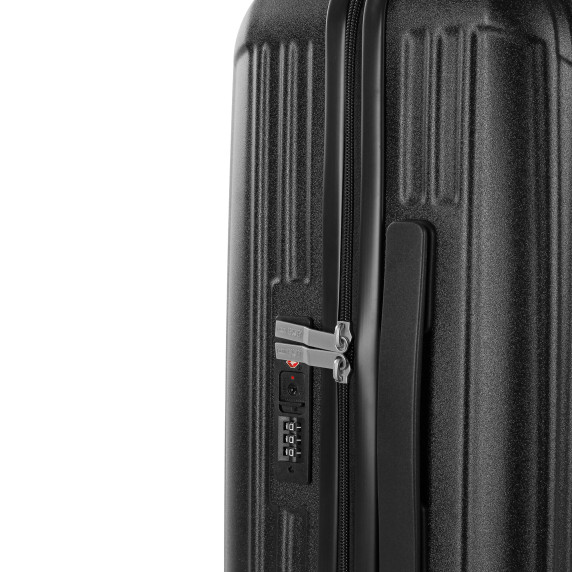 Bőrönd szett AGA Travel MR4666 - Black - fekete