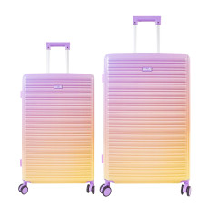 Bőrönd szett AGA Travel MR4673 - Yellow&Purple - Lila/sárga - 