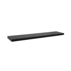 Lebegő polc 100 x 23,5 cm AGA MR2133-Black - fekete - 