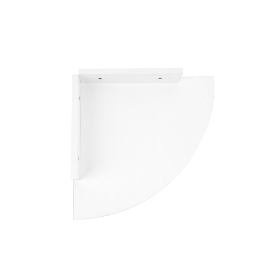 Rohová polica 29 x 29 cm AGA MR2138-White - biela