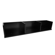 Falipolc 79x15x16 cm AGA MR2137-Black - Fekete - 