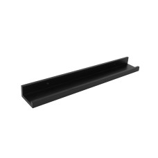 Raft de perete  60 x 8,9 cm - AGA MR2136-Black - negru - 