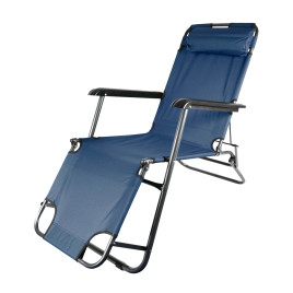 Záhradné kreslo AGA DS713-BLUE - modré - 
