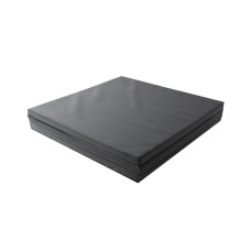 Saltea pliabilă 180x60x3 cm - AGA DS681 - negru - 