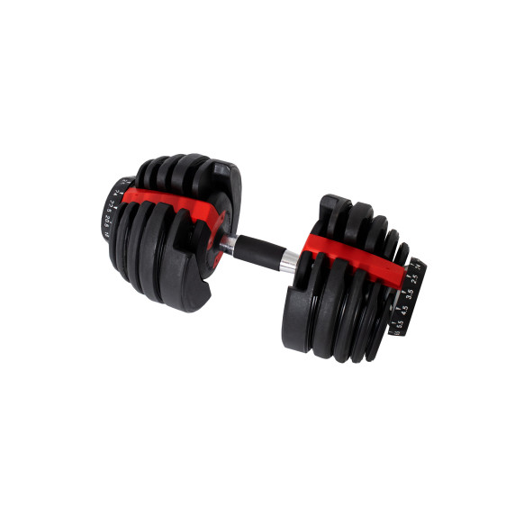 Gantera ajustabilă cu un singur braț 2,5-24 kg - AGA DS675