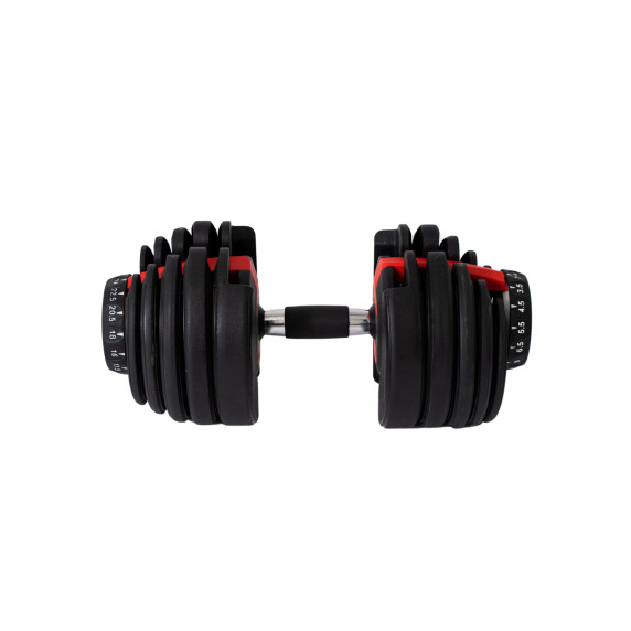 Gantera ajustabilă cu un singur braț 2,5-24 kg - AGA DS675