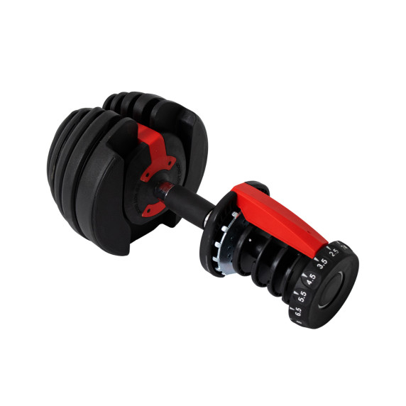 Gantera ajustabilă cu un singur braț 2,5-24 kg - AGA DS675