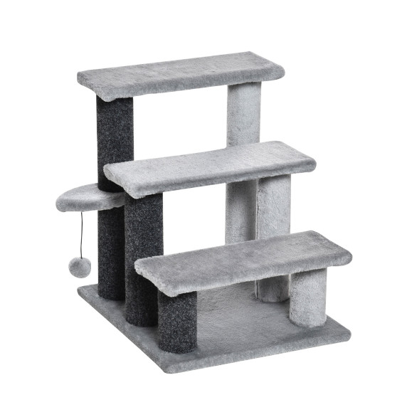 Scară pentru pisici Aga 48x40x45 cm - gri