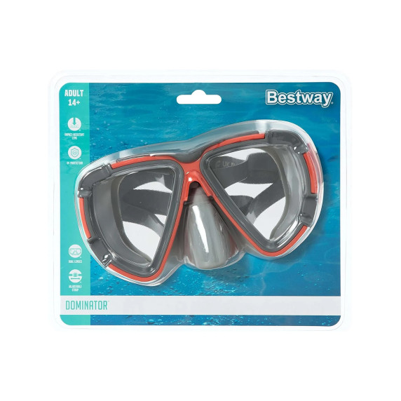 Potápačská maska BESTWAY 613-22052 - červená