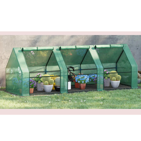 Záhradný fóliovník 270x90x90 cm AGA DSA2311/01-0469