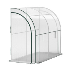 Fal melletti fóliasátor 200x80x157 cm AGA DSA2316/84H-195V00WT - 