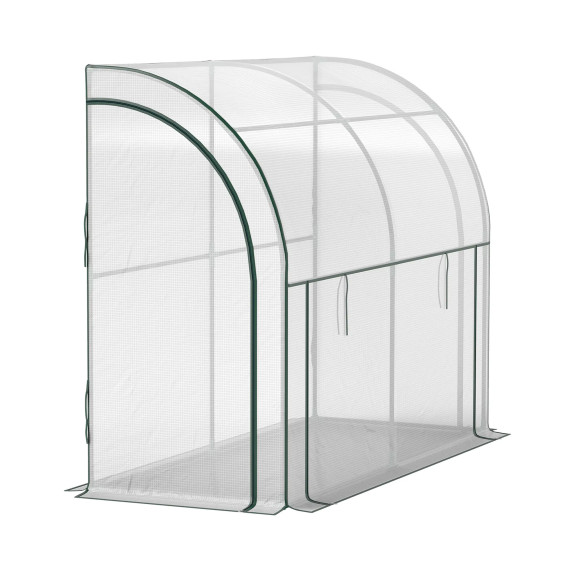 Fal melletti fóliasátor 200x80x157 cm AGA DSA2316/84H-195V00WT