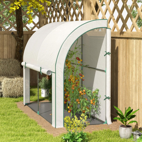 Fal melletti fóliasátor 200x80x157 cm AGA DSA2316/84H-195V00WT