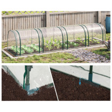 Záhradný fóliovník 395x100x80 cm AGA DSA2317/845-234V03CR - 