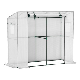 Kerti fóliasátor 200x76x170 cm AGA DSA2318/84H-202V00WT - 
