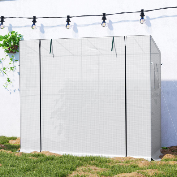 Záhradný fóliovník 200x76x170 cm AGA DSA2318/84H-202V00WT