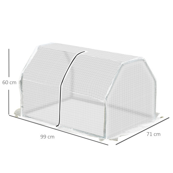 Záhradný fóliovník 99x71x60 cm AGA DSA2321/845-301