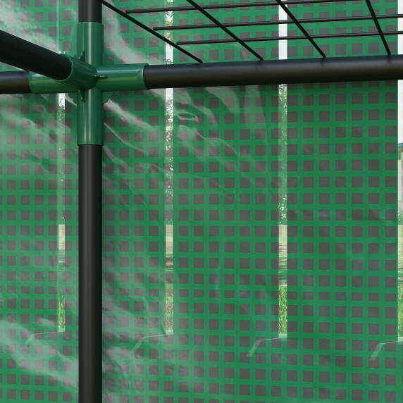 Kerti fóliasátor 144x48x152 cm AGA DSA2328/84H-241V00GN