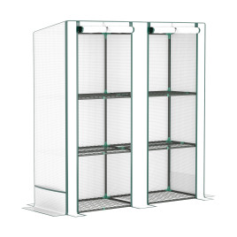Záhradný fóliovník 144x48x152 cm AGA DSA2330/84H-241V00WT - 
