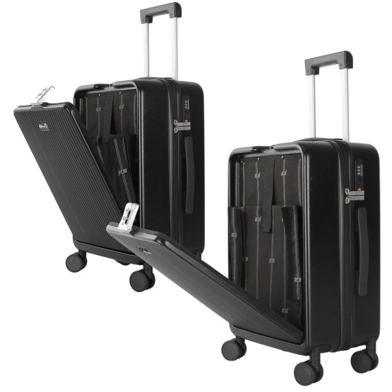 Troler de călătorie - Aga Travel MR4671 - Negru