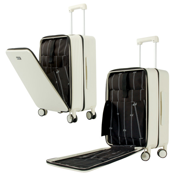 Bőrönd AGA Travel MR4674 - White - fehér