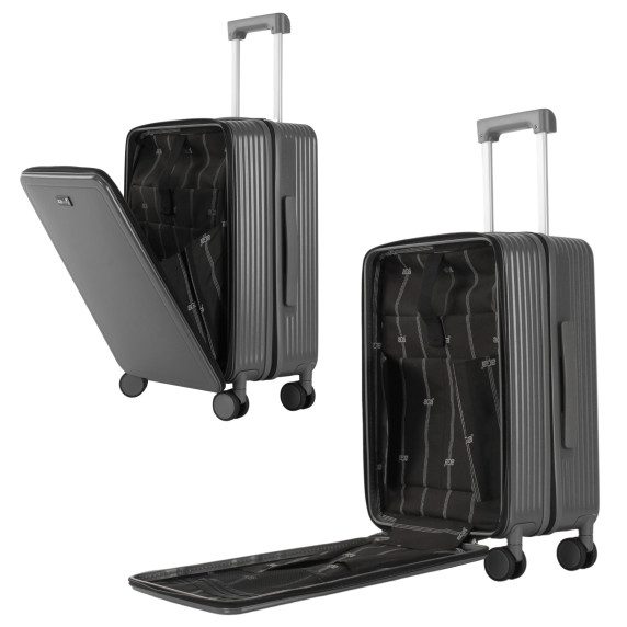 Bőrönd AGA Travel MR4674 - Dark Grey - sötétszürke