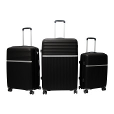 Set troler de călătorie Aga Travel MR4679- Negru - 