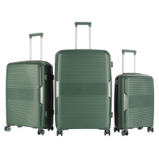 Set de valize de călătorie Aga Travel MR4682 Verde închis - 
