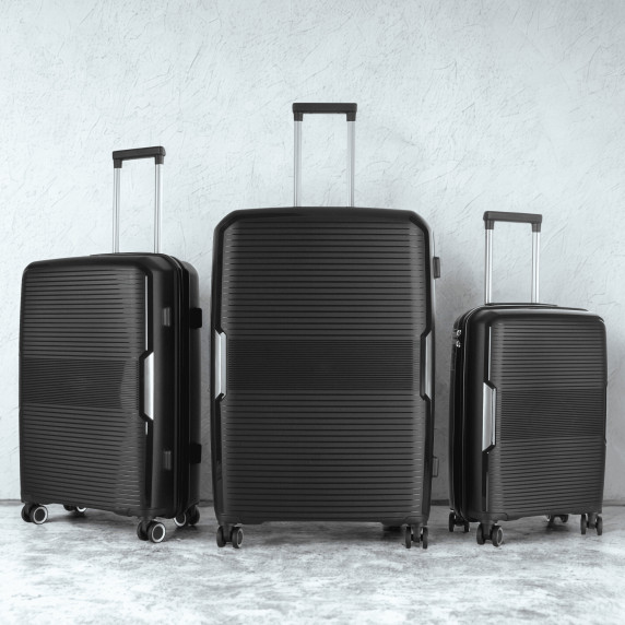 Set Troler - Aga Travel MR4682 - Negru