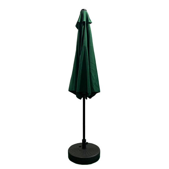 Félkör alakú napernyő CLASSIC 270 cm AGA MR2051-Dark Green - sötétzöld